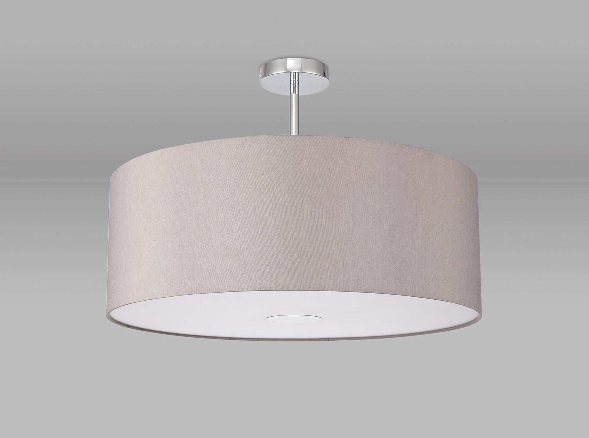Baymont CH GR Ceiling Lights Deco Semi Flush Fittings